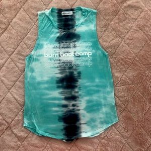 Burn Boot Camp tie dye tank